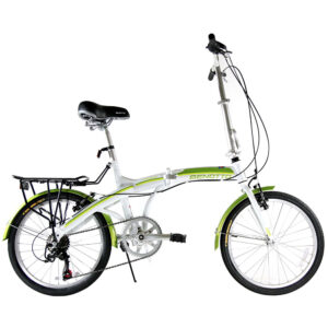 Bicicleta Plegable Benotto  Vancouver R20 7V Blanco / Verde