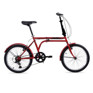 Bicicleta Plegable Benotto  FOOLD R20 6V Rojo